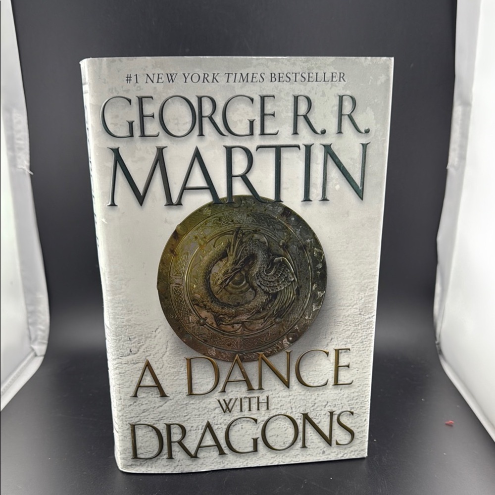 A Dance with Dragons Book - White Cover